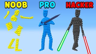 NOOB vs PRO vs HACKER - Angle Fight 3D screenshot 2