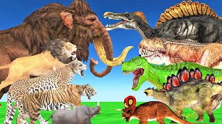 Animal Revolt Battle Simulator Dinosaurs vs Wild Animals The Toughest of all Zombie Mammoth Elephant screenshot 5