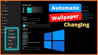 How to Enable New AUTO CHANGE wallpapers in  Windows 11/10/7🔥🔥🔥 screenshot 2