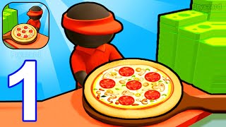 Pizza Ready - Gameplay Walkthrough Part 1 Stickman Pizza Restaurant Idle Tycoon (iOS, Android) screenshot 1