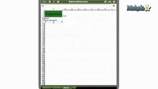 How to use QuickOffice - Quicksheet Basics screenshot 2