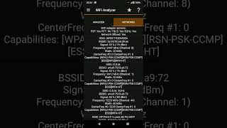 How to find, research and analyze wifi networks near your from Android screenshot 1