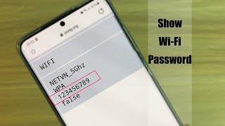 كيفية إظهار كلمة مرور Wifi باستخدام هاتفك screenshot 2