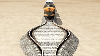 Trains vs Wide Rails – BeamNG.Drive screenshot 5