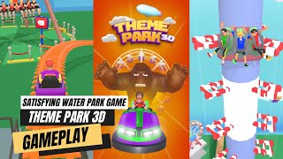 Theme Park 3D - Fun Aquapark Gameplay Walkthrough Level 1 - 20 (Theme Park Mobile Game) screenshot 5