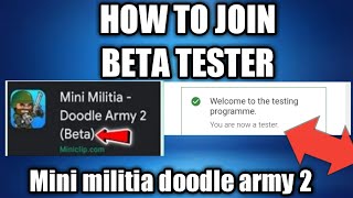 How to join beta verison mini militia doodle army 2 link in description beta verison screenshot 1