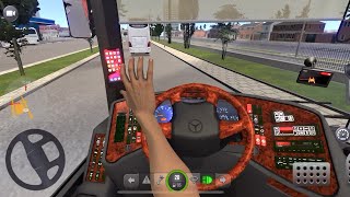 Mercedes-Benz 0403 SHD | Bus Simulator : Ultimate - Mobile GamePlay | Driving Simulator | Bus Games screenshot 1