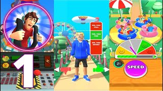 Theme Park Fun 3D! - Gameplay Walkthrough Part 1 - Tutorial (iOS, Android) screenshot 2