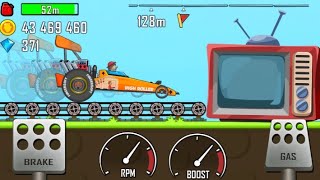 All CARS vs Big TV - Hill Climb Racing [Mod] screenshot 4