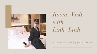 CityHouse | Kim Nguyen Room Visit with Linh Linh - take a look at studio resort style screenshot 2