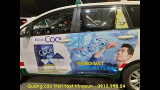 Quảng cáo trên taxi Vinasun - Vrohto + Remos [dannamadv.vn] screenshot 1
