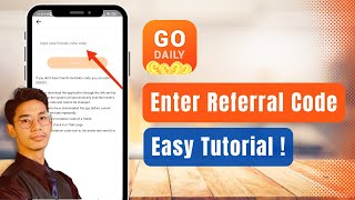 How to Enter Referral Code in Go Daily ! screenshot 2