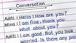 Conversation In English | Conversation Between Two Friends In English | Conversation | screenshot 1