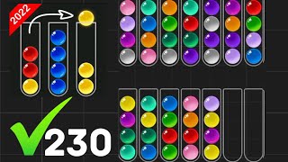 Ball Sort Puzzle - Color Game Level 230 Walkthrough Solution screenshot 1