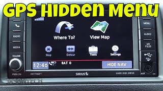Hidden Menu On The Uconnect GPS Navigation 430N screenshot 3