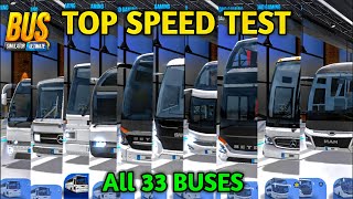 🚚All New 33 Buses Speed Test | Bus Simulator : Ultimate by Zuuks Games 🏕 | Bus Gameplay screenshot 5