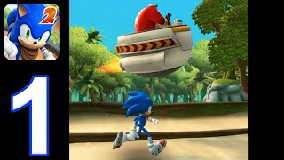 Sonic Dash 2: Sonic Boom - Gameplay Walkthrough Part 1 - Level 1-2 (iOS, Android) screenshot 1