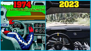 RALLY RACING VIDEO GAMES EVOLUTION [1974 - 2023] screenshot 2