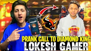 Prank Call On Lokesh Gamer😂 Asking Him For Dj Alok , I Phone 12 Pro Max Giveaway - Garena Free Fire screenshot 5