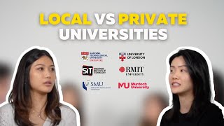 How Different are Local and Private Universities? - NTU, SIT, SMU, UOL, RMIT, MU, SIM, KAPLAN screenshot 4