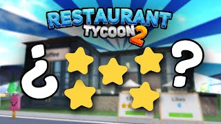 ¿Como obtener las CINCO ESTRELLAS en Restaurant Tycoon 2 Roblox? screenshot 5