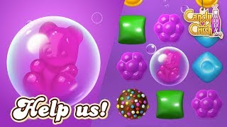 Candy Crush Soda Saga: Free the Candy Bears! screenshot 1