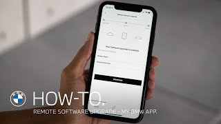 Download and install a Remote Software Upgrade with your My BMW App – BMW How-To screenshot 5
