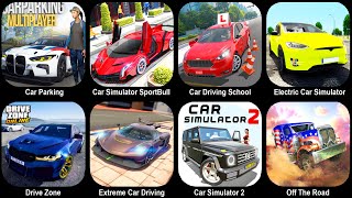 Car Parking Multiplayer,Car Simulator SportBull,Car Driving School,Electric Car Simulator,Dive Zone screenshot 4