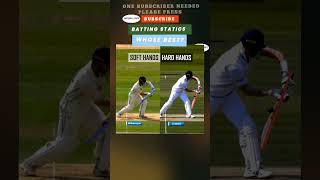 soft hands vs hard hands l cricket l batting #cricket #kanewilliamson #batting #shorts #yt screenshot 2