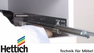 Mounting of Quadro concealed full extension runners: Do-It-Yourself with Hettich screenshot 3