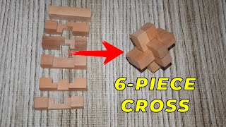 How To Solve the 6 Piece Wooden cross Puzzle screenshot 3