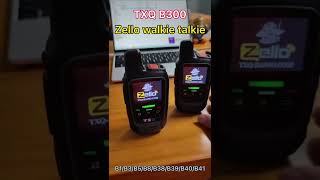 TXQ B300 zello realptt walkie-talkie, signal: 2G/3G/4G screenshot 2