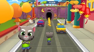 Talking Tom Gold Run in China - Talking Tom (iOS, Android Gameplay #673) screenshot 4