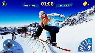 Snowboard Master 3D - Snowboard Party Fun Games Gameplay screenshot 2