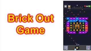 Brick Out - Shoot the Ball and Break The Bricks Game For Cell Phone screenshot 1