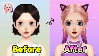마법처럼 공주로 변신하는 메이크업 ASMR게임 Princess Makeup Game screenshot 3