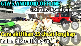 Cara cheat new update indian bikes driving 3D mirip gta5 offline grafik hd screenshot 2