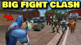 Big Fight Clash With Military And Police in Rope Hero Vice Town Game || Classic Gamerz screenshot 4
