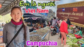 Qua Campuchia gặp được cô gái người Việt Nam ở chợ Koh Thom screenshot 1