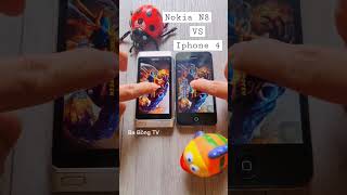 Nokia N8 vs Iphone 4 in 2023 #shorts #nokia #iphone #games screenshot 1