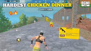 Hardest Chicken Dinner?🥵 | 1v4 | BGMI Lite PUBG Lite screenshot 4