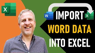 Import Word Document into Excel | Convert / Transfer Data in Word into Excel Worksheet screenshot 5