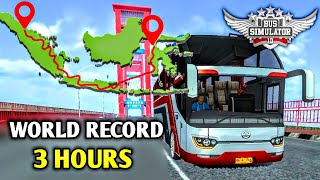 🚚Longest BUSSID Gameplay! WORLD RECORD* on Mobile | Bus Simulator Indonesia by Maleo screenshot 4