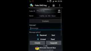 How to create fake messages (sms) or a incoming call on Android free screenshot 3