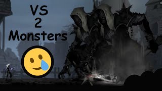 VS 2 Monsters Level 10 - Shadow Slayer Ninja Game War Chapter 1 Stage 10 / Old Grandore City screenshot 4