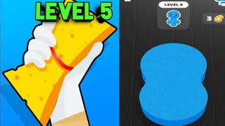 Sponge Art Level 5 walkthrough Solution Gameplay (iOS.Android screenshot 4