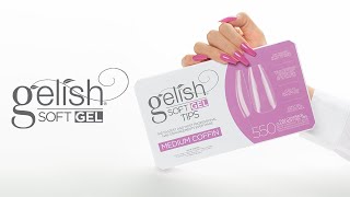 Gelish Soft Gel Tips Full Application Tutorial Step By Step screenshot 2