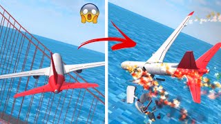 REALISTIC PLANE CRASHES in an Android Game?! | Plane Crash Flight Simulator review screenshot 1