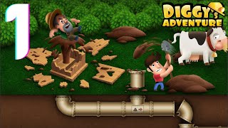 Diggy's Adventure: Maze Puzzle -  Gameplay Walkthrough Part - 1 | Android - iOS | GamezBattleKing screenshot 1