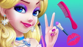 Fun Kids Care Games - Ice Princess Makeup Makeover Spa Beauty Salon & Pet Dress Up Girls Kids Games screenshot 3